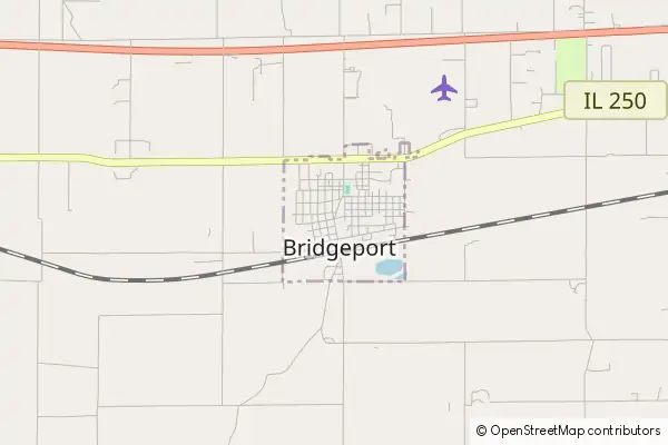 Mapa Bridgeport