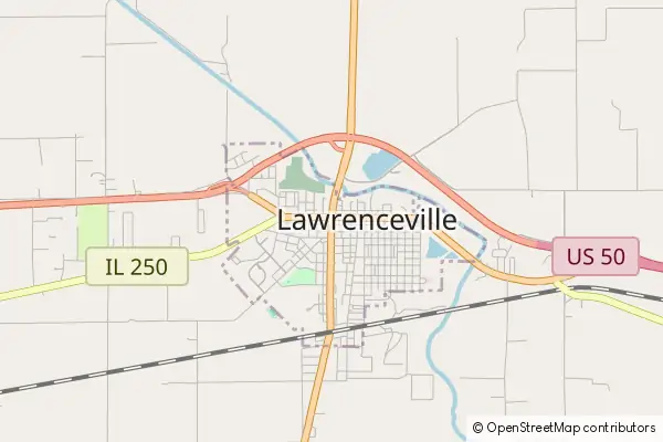 Mapa Lawrenceville