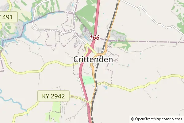 Mapa Crittenden