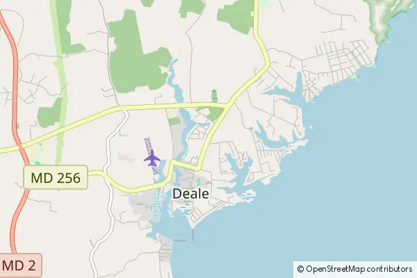 Mapa Deale