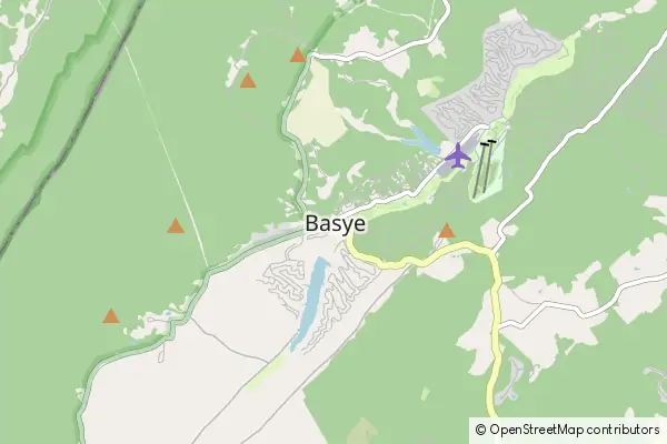 Mapa Basye