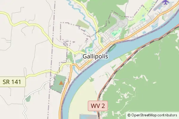 Mapa Gallipolis