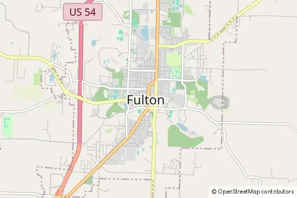 Mapa Fulton