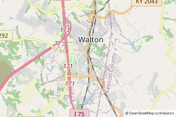 Mapa Walton