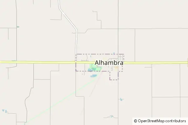 Mapa Alhambra