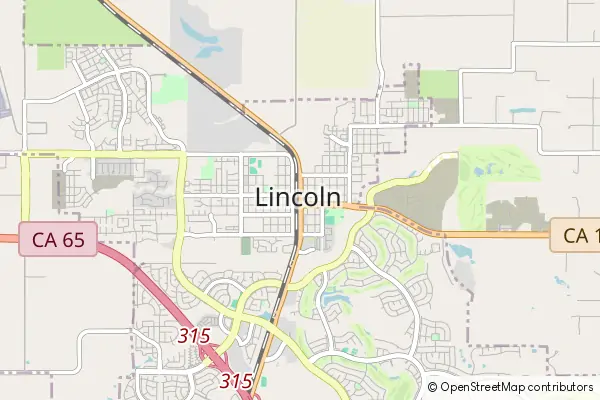 Mapa Lincoln