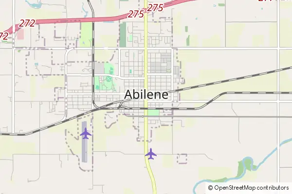 Mapa Abilene