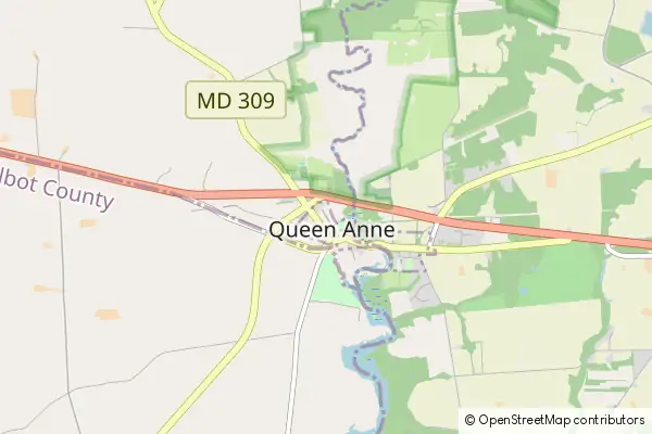 Mapa Queen Anne