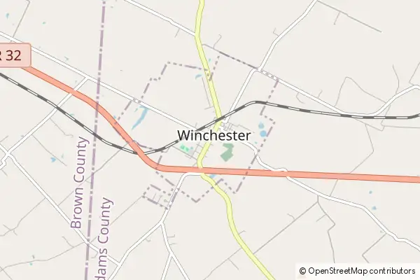 Mapa Winchester