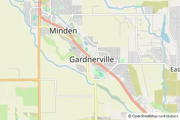 Mapa Gardnerville