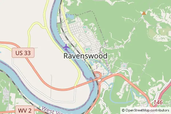 Mapa Ravenswood