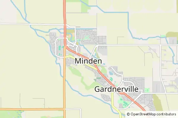 Mapa Minden