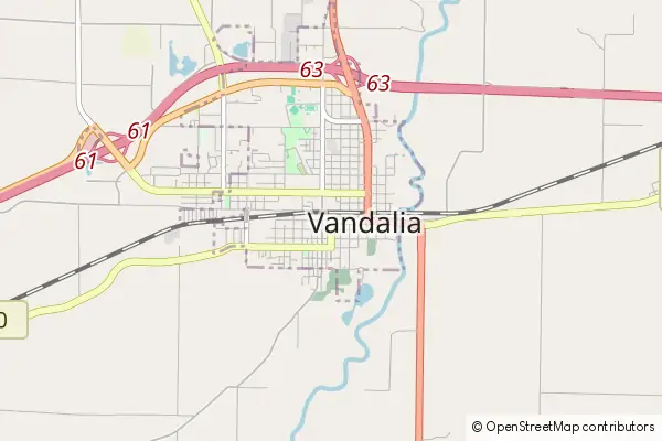 Mapa Vandalia