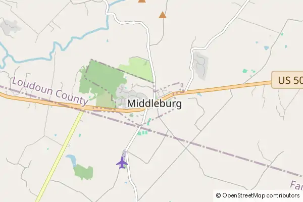 Mapa Middleburg