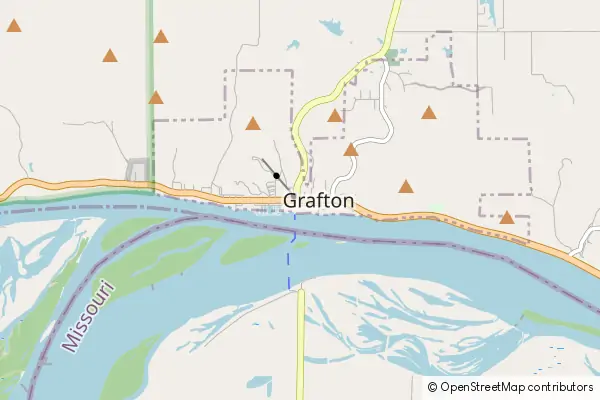 Mapa Grafton