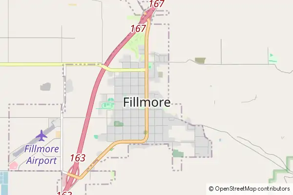 Mapa Fillmore