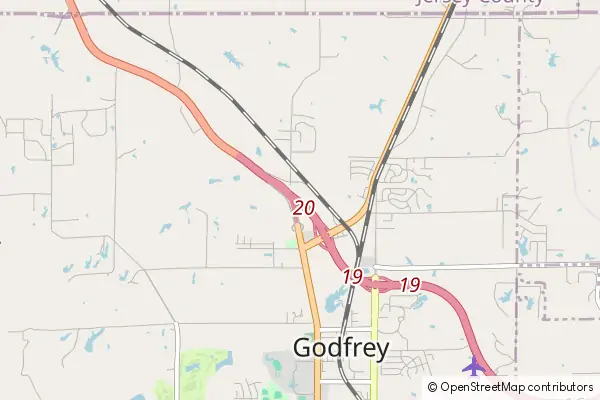 Mapa Godfrey