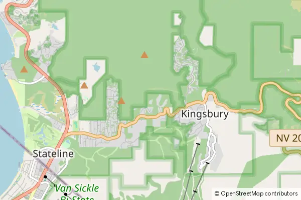 Mapa Kingsbury