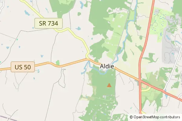 Mapa Aldie