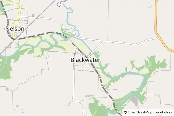 Mapa Blackwater