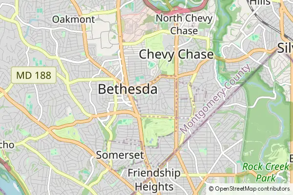 Mapa Chevy Chase