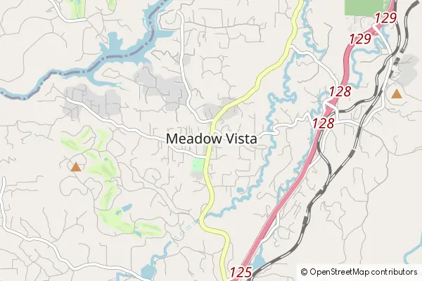 Mapa Meadow Vista