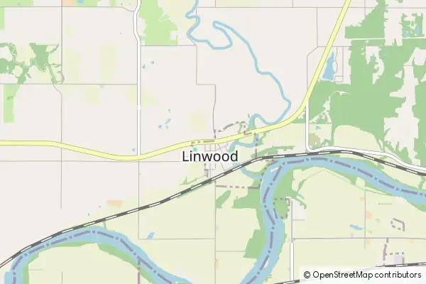 Mapa Linwood