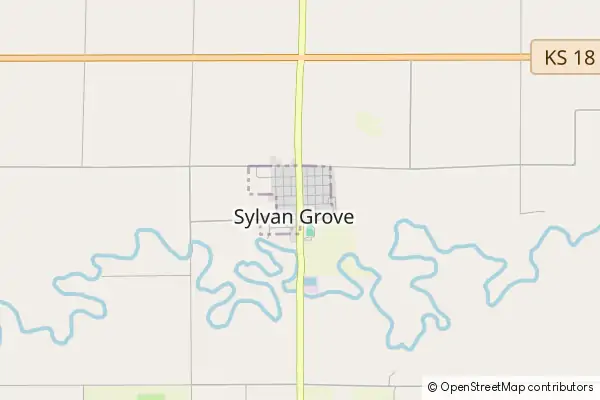 Mapa Sylvan Grove