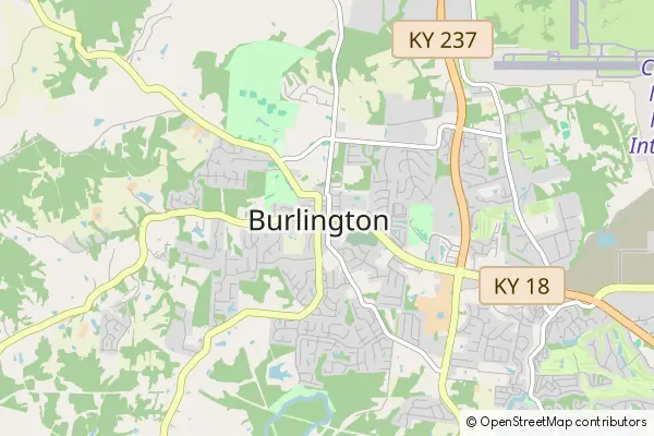 Mapa Burlington