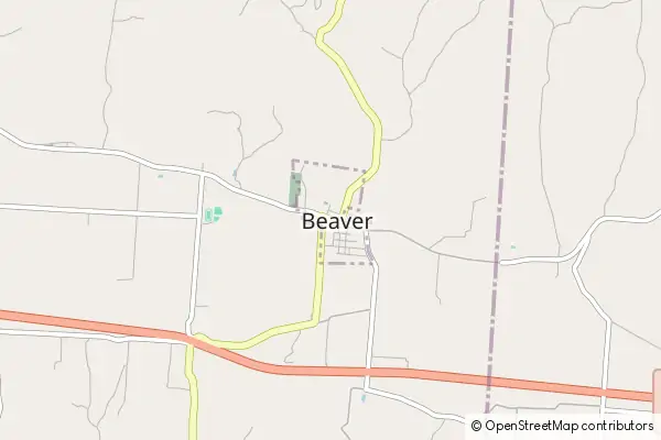 Mapa Beaver