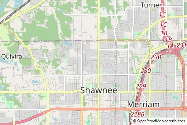 Mapa Shawnee Mission