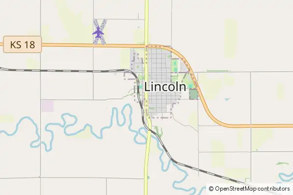 Mapa Lincoln