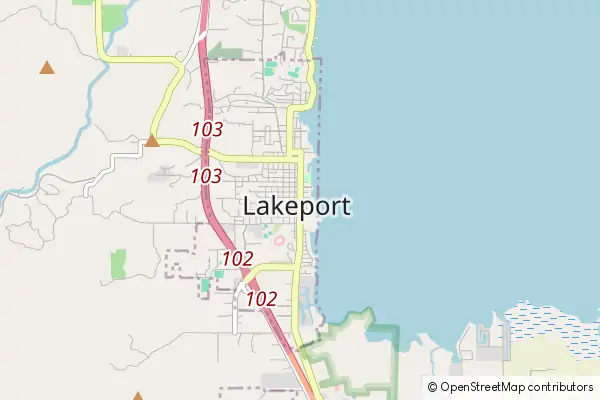 Mapa Lakeport