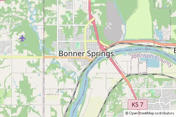 Mapa Bonner Springs