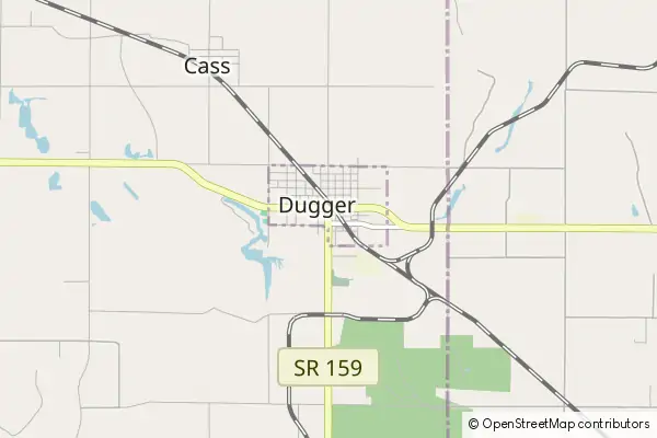 Mapa Dugger