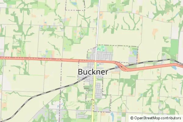 Mapa Buckner