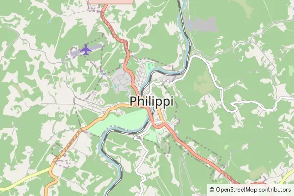 Mapa Philippi