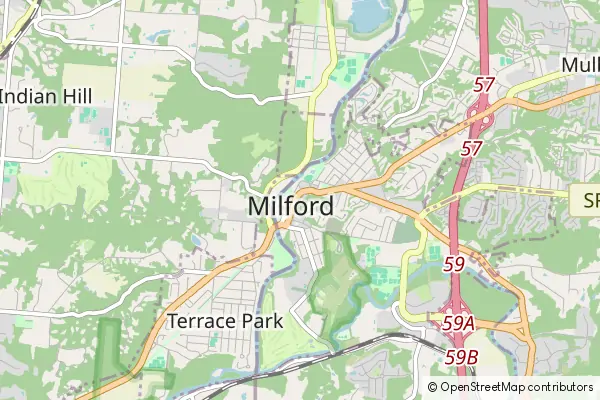 Mapa Milford