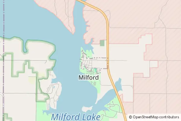 Mapa Milford