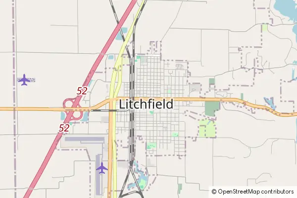 Mapa Litchfield