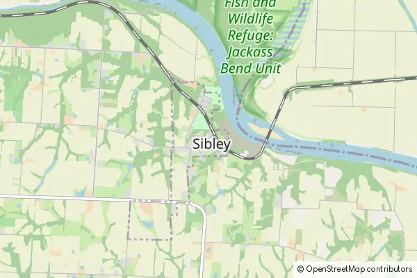 Mapa Sibley