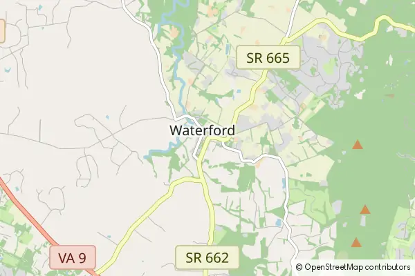 Mapa Waterford