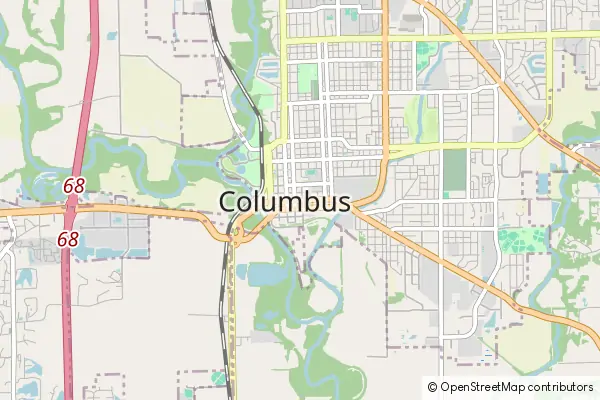 Mapa Columbus