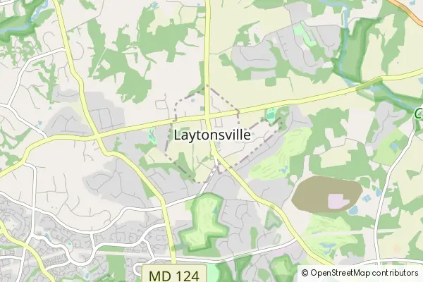 Mapa Laytonsville