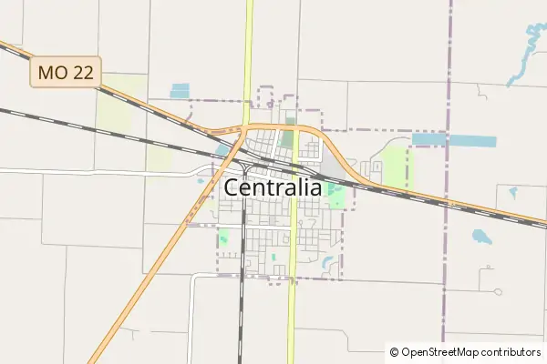 Mapa Centralia