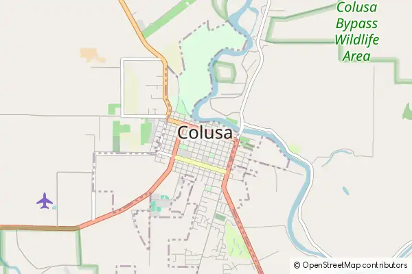 Mapa Colusa