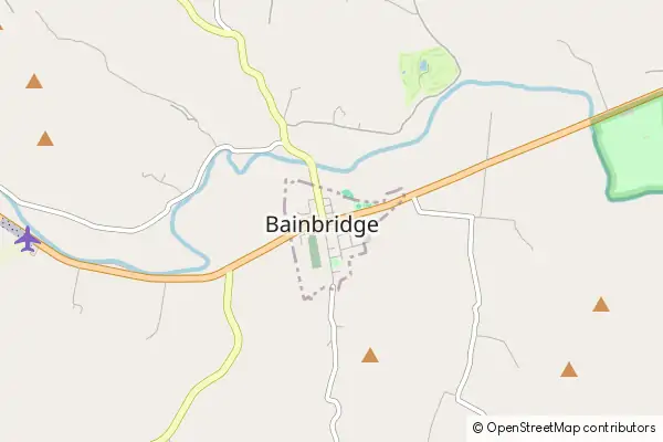 Mapa Bainbridge Ross County