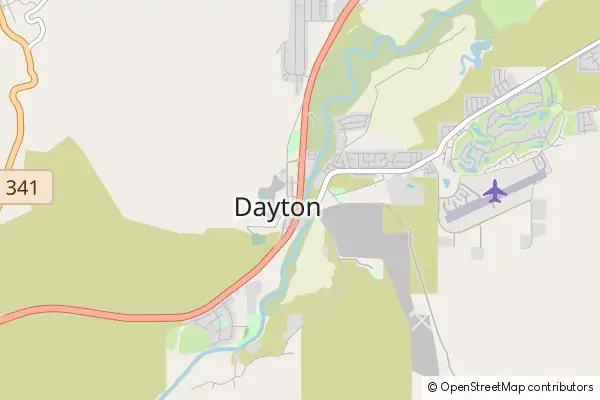 Mapa Dayton