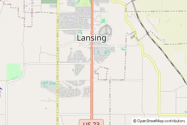 Mapa Lansing