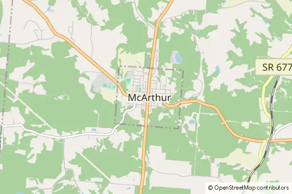 Mapa McArthur